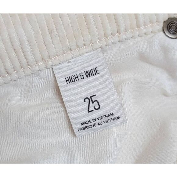 BDG Corduroy Wide Leg Pants 25 - Picture 8 of 9